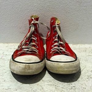 Red Chuck Taylor Converse Size 11